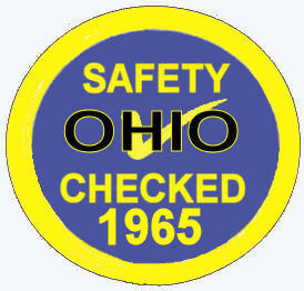 1965 Ohio Inspection Sticker